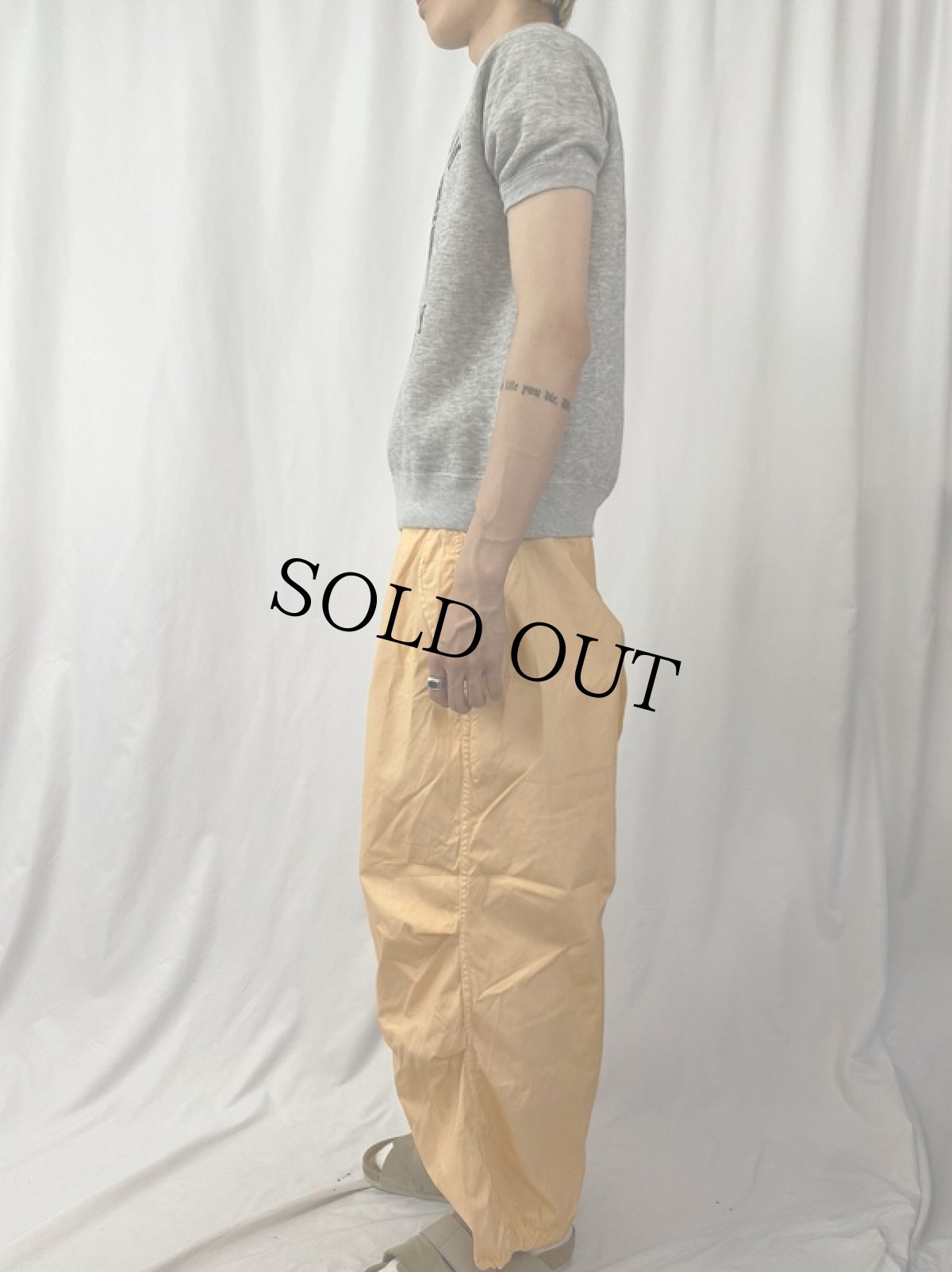 画像3: 80's USA製 "TEXAS A&M UNIVERSITY" プリント半袖スウェット L (3)