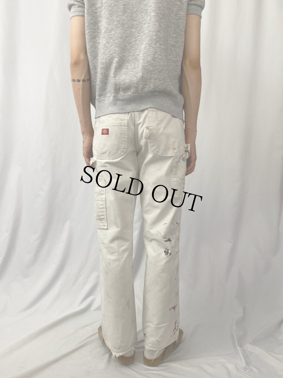 画像4: Dickies ペンキペイント ペインターパンツ W31 (4)