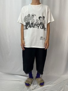 画像2: 90's Betty Boop＆POPEYE USA製 "Calvin Klein"パロディTシャツ L (2)