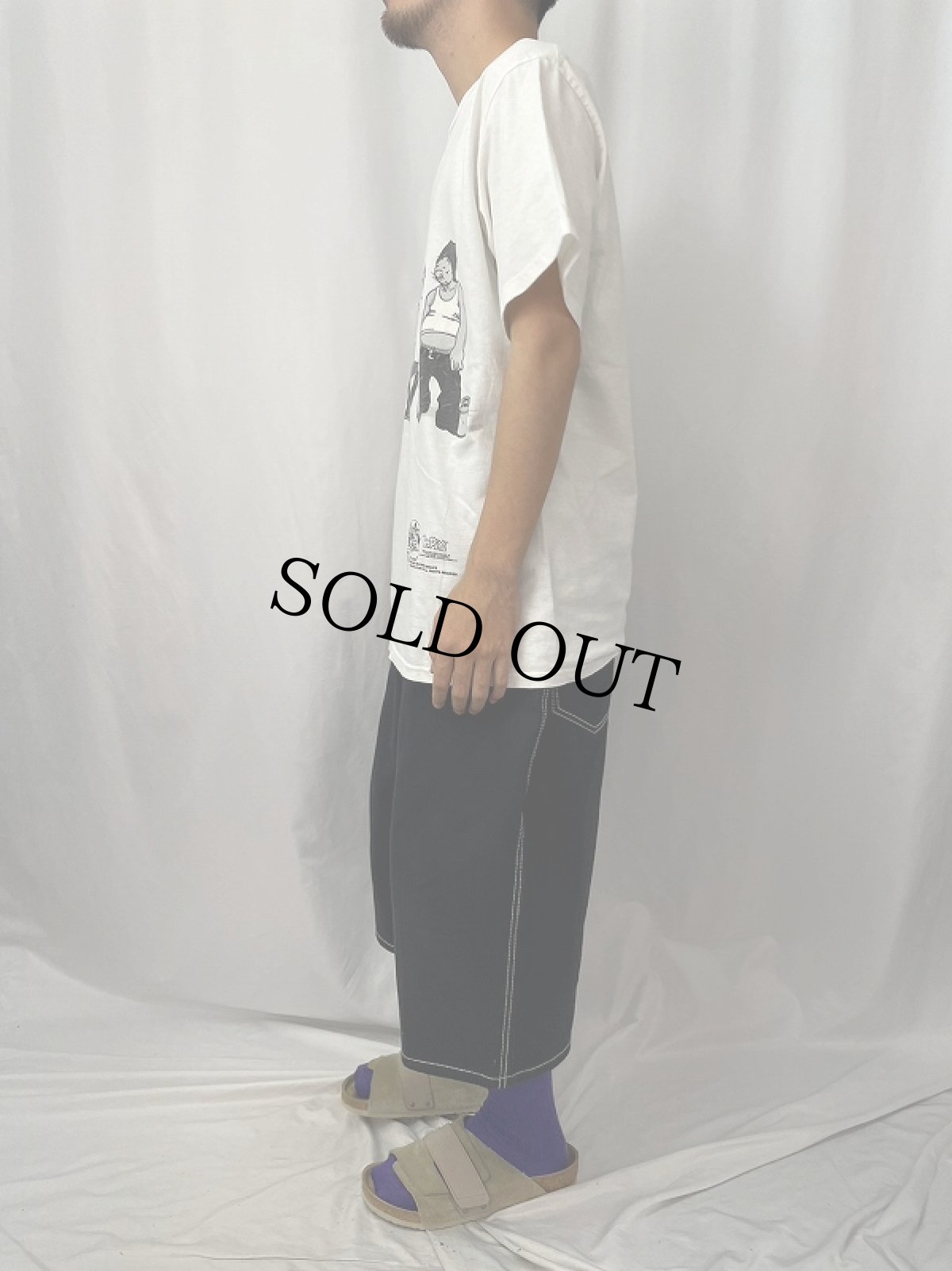 画像3: 90's Betty Boop＆POPEYE USA製 "Calvin Klein"パロディTシャツ L (3)