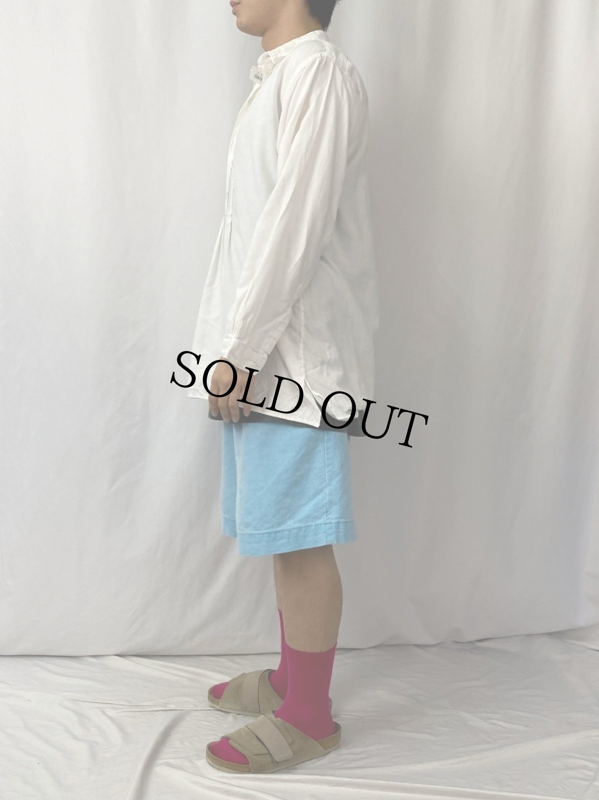 画像3: 〜40's コットンプリーツシャツ (3)