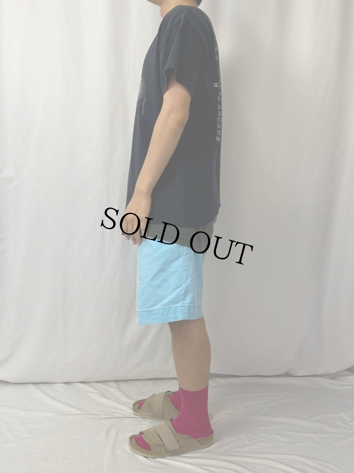 画像3: Billie Eilish "WORLD TOUR 2019" ミュージシャンツアーTシャツ L (3)