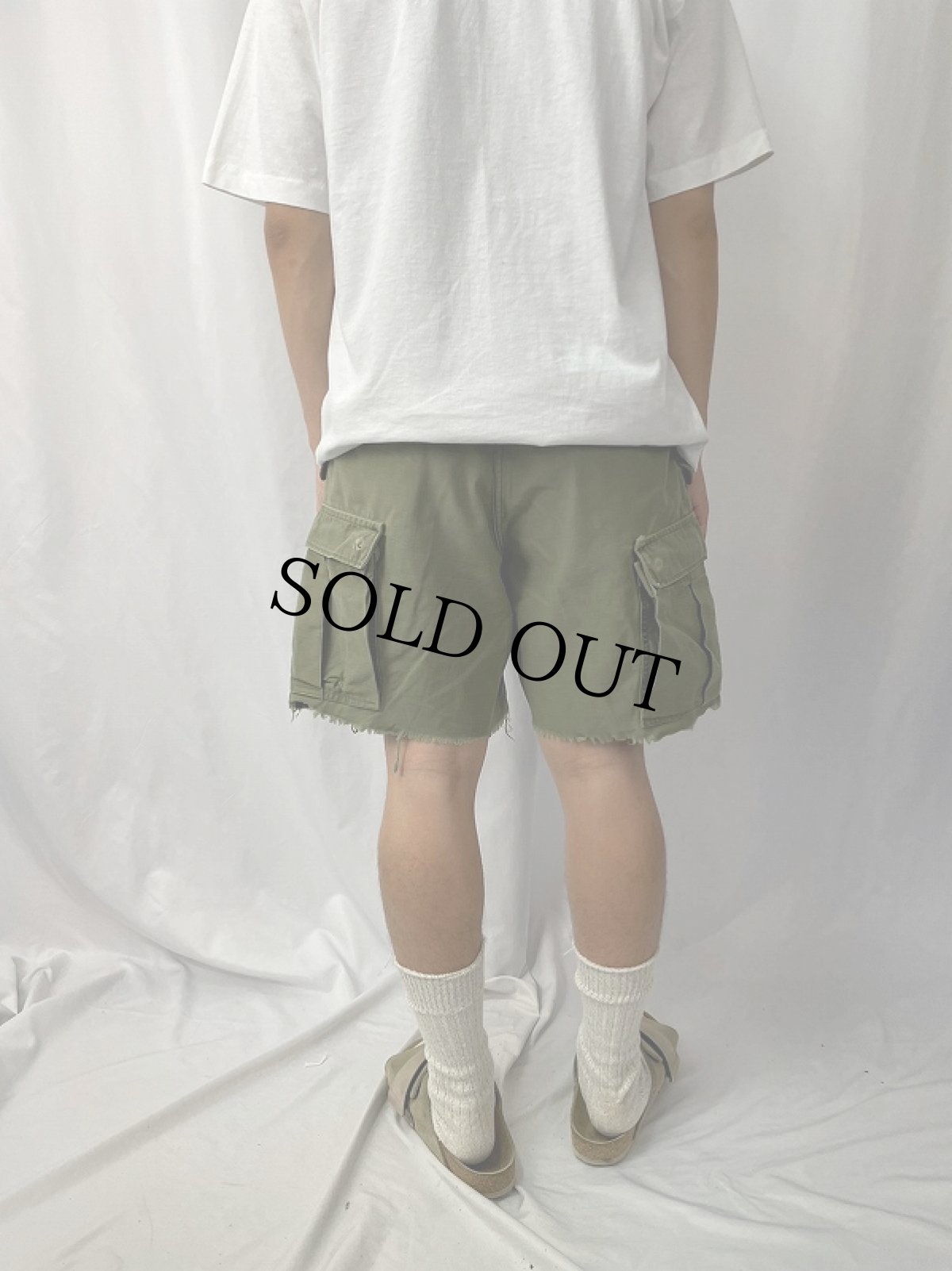 画像4: 60〜70's U.S.ARMY M-65 カットオフ フィールドパンツ W34 (4)