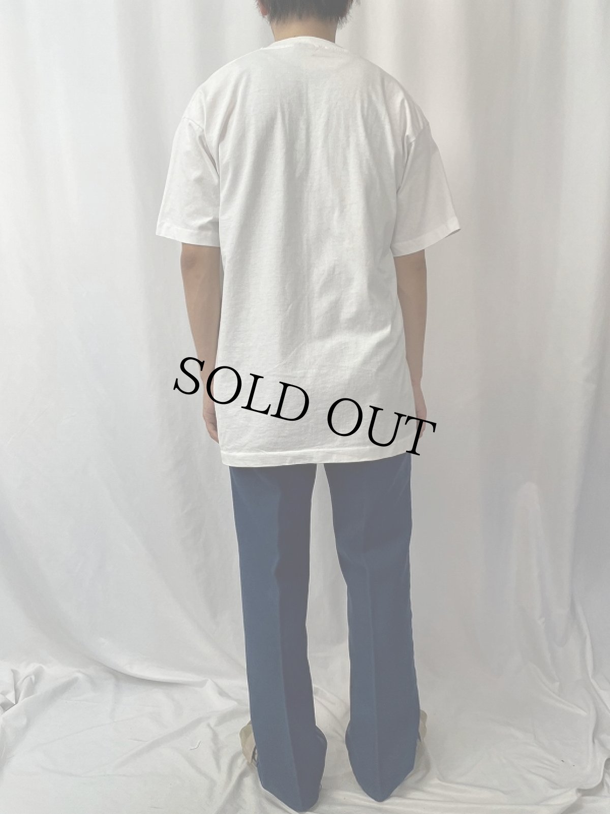 画像4: 90's USA製 "Newport pleasure!" ロゴプリントTシャツ XL (4)