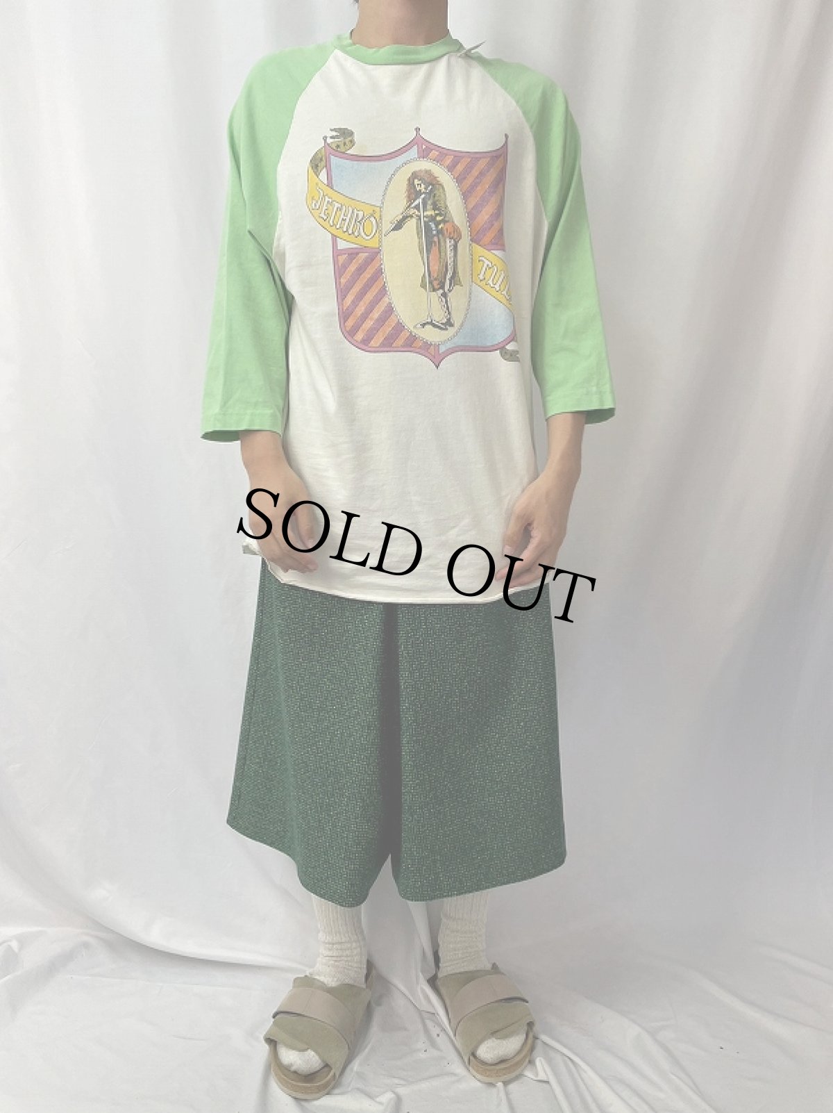 画像2: Jethro Tull ロックバンド ラグランTシャツ (2)