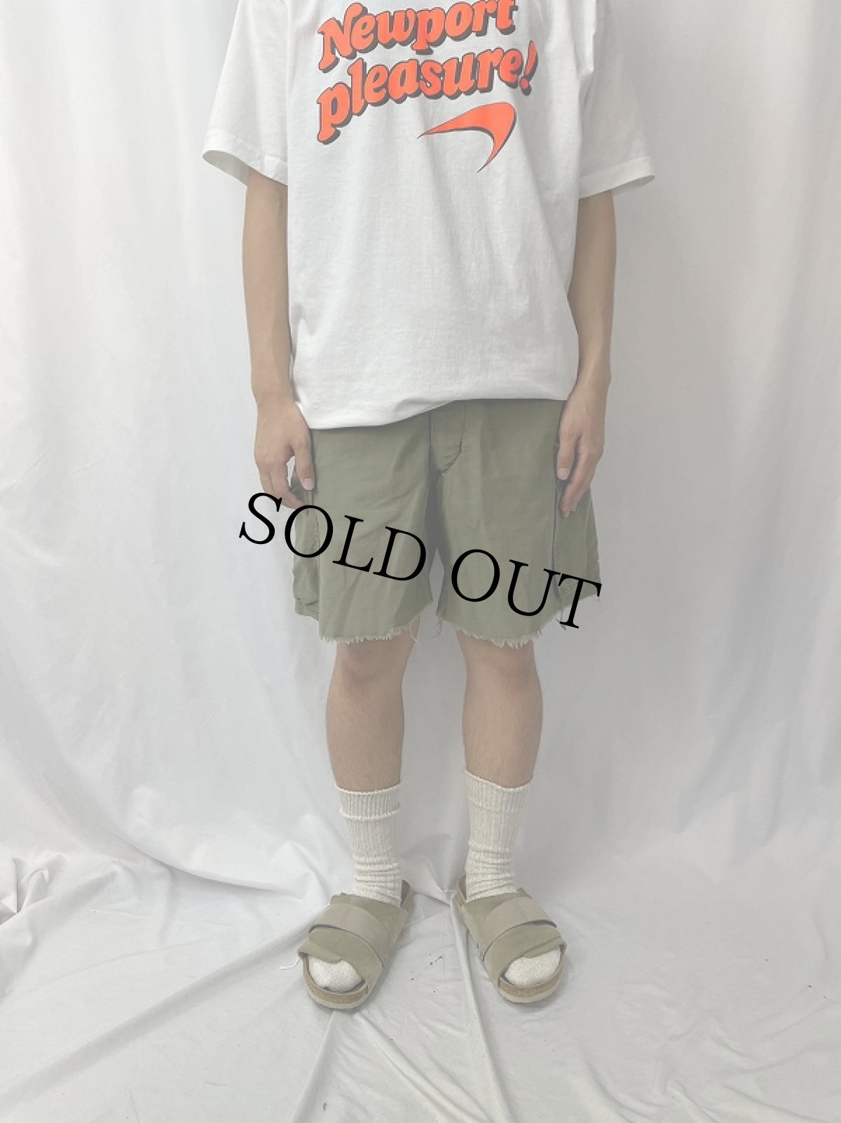 画像2: 60〜70's U.S.ARMY M-65 カットオフ フィールドパンツ W34 (2)