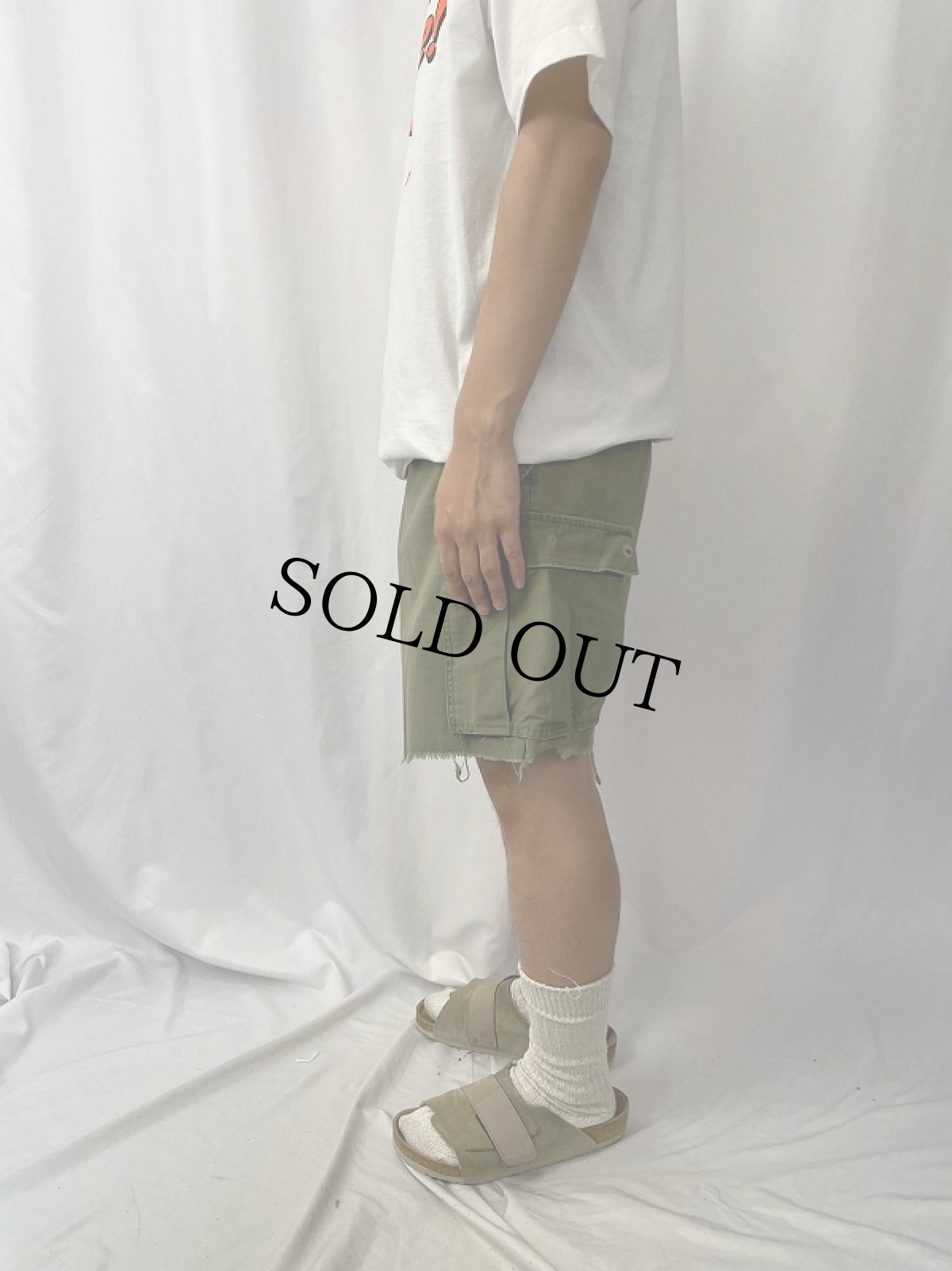 画像3: 60〜70's U.S.ARMY M-65 カットオフ フィールドパンツ W34 (3)