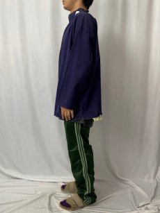 画像3: 【SALE】 80's Yarmo ENGLAND製 フィッシャーマンスモック L NAVY (3)