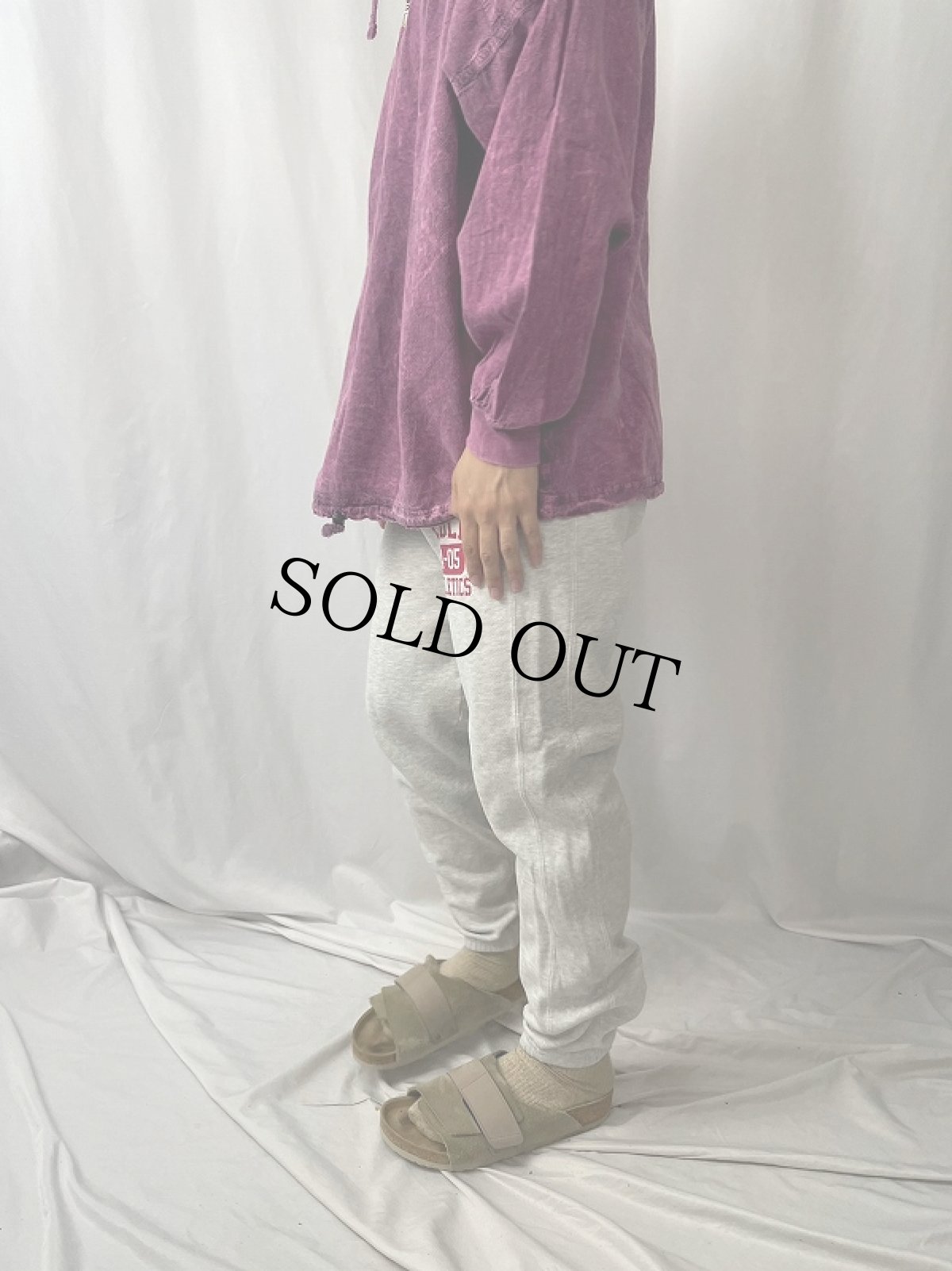 画像3: Champion REVERSE WEAVE "BRADLEY ATHLETICS" ロゴ刺繍スウェットパンツ W28-35 (3)