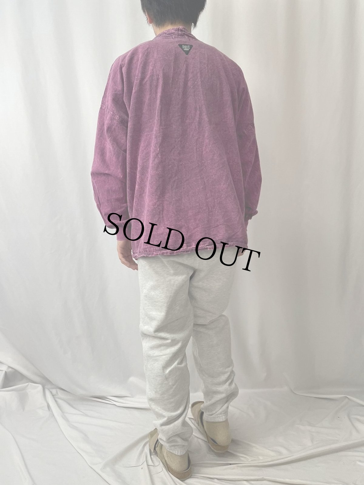 画像4: EZZE WEAR CANADA製 プルオーバーシャツ S-M (4)