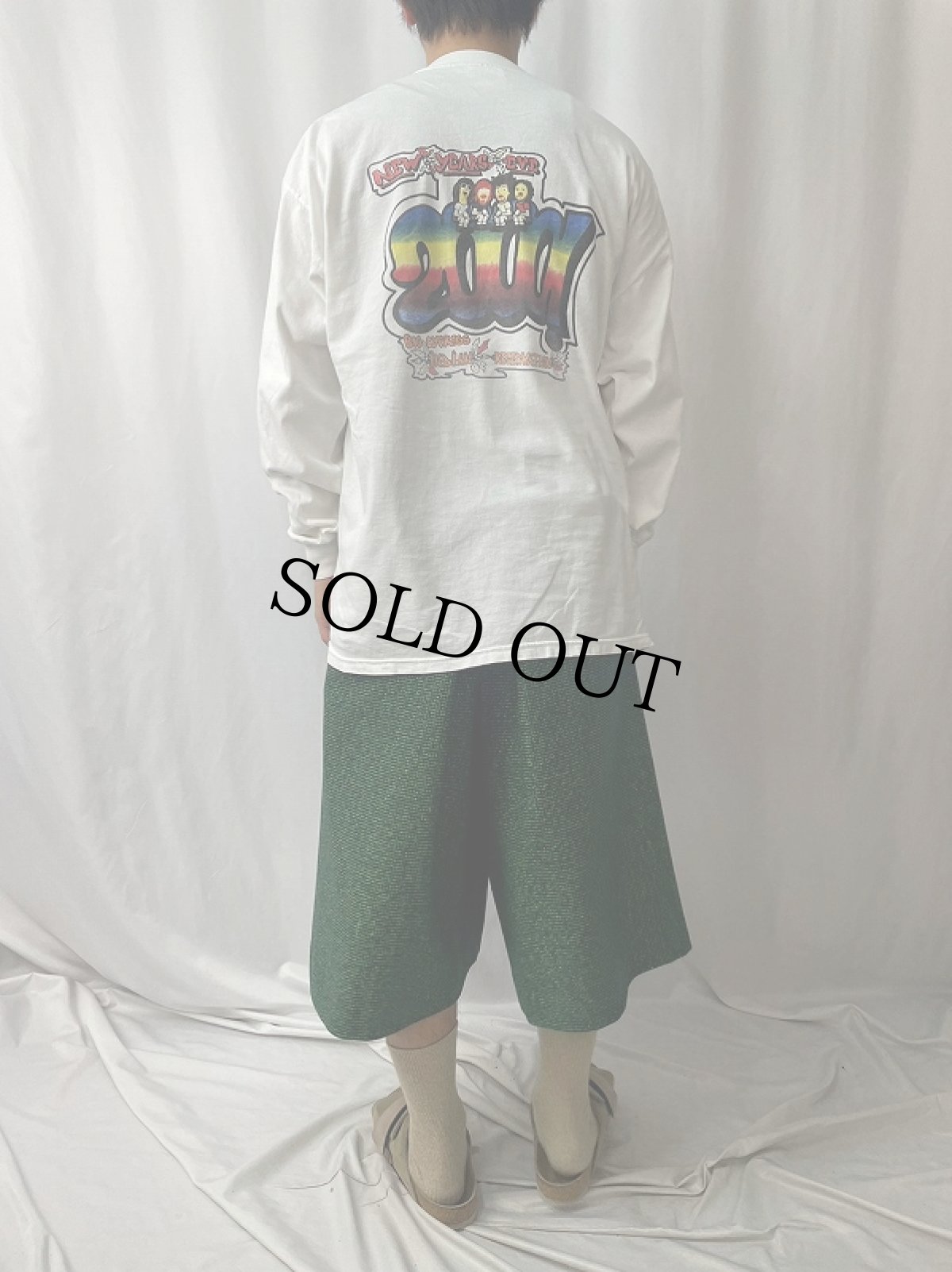 画像4: 2000's PHISH "NEW YERAS EVE 2000!" ロックバンドロンT XL (4)