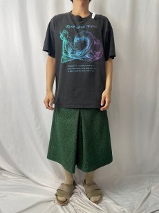 画像2: 90's "Renaissance Faire" 龍プリントTシャツ XL (2)