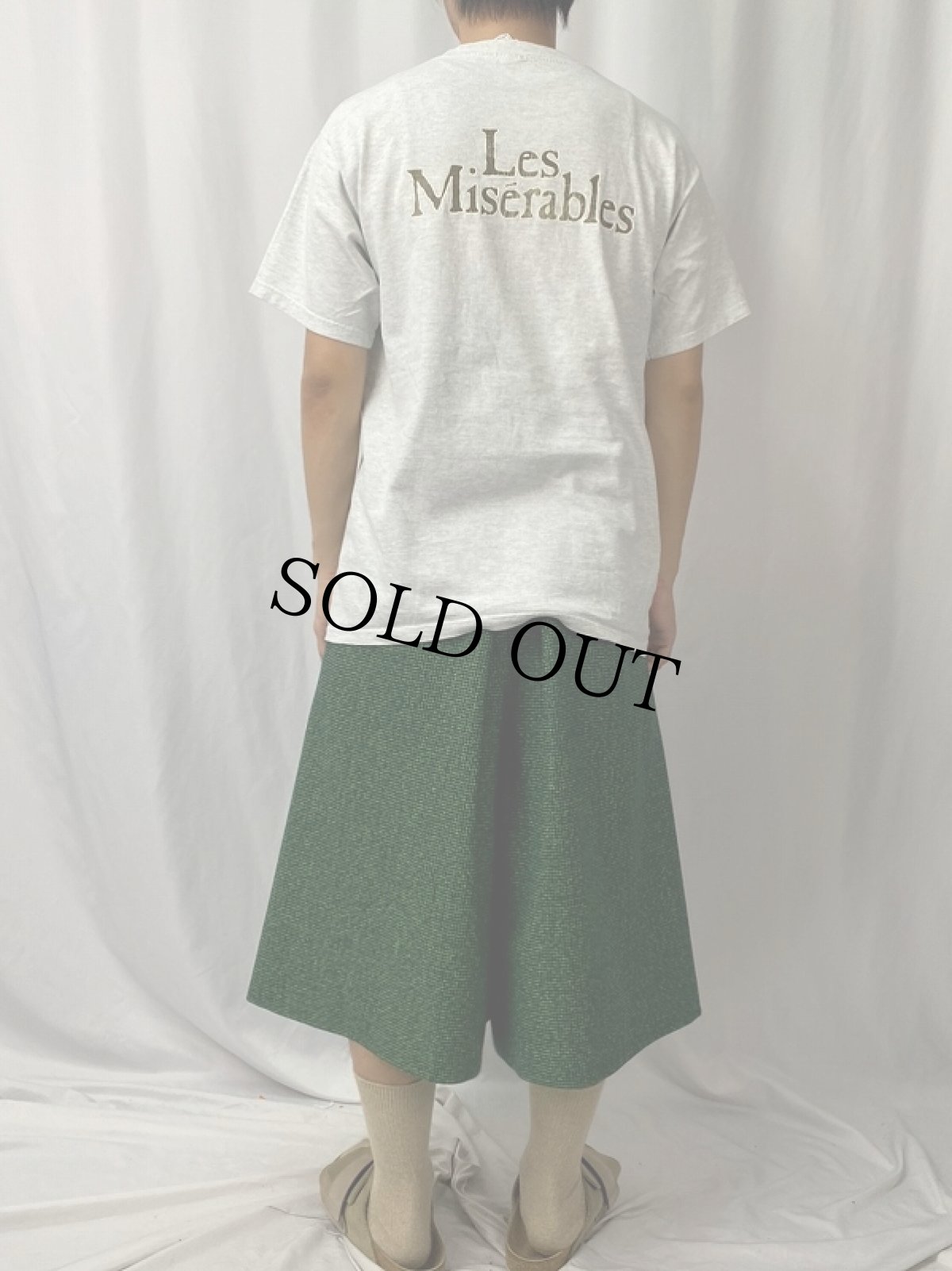 画像4: Les Miserables ミュージカルプリントTシャツ L (4)