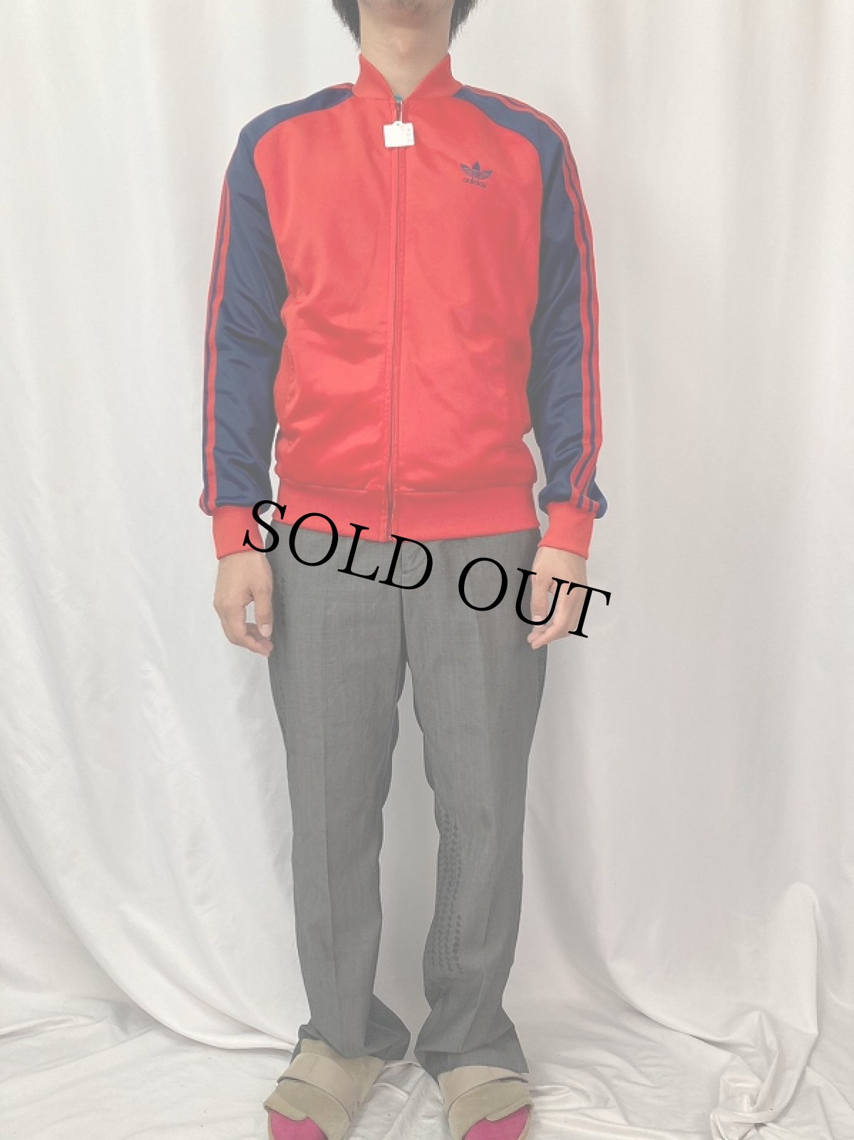 画像2: 70's adidas FRANCE製 トラックジャケット (2)