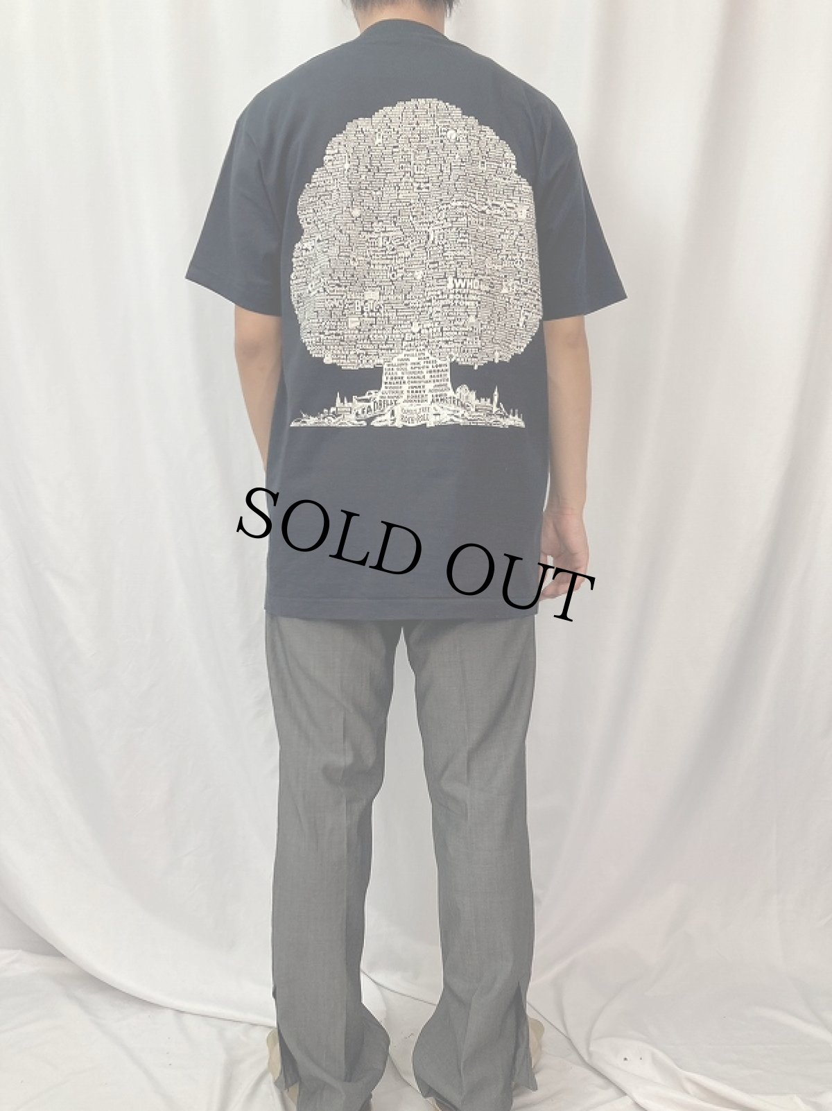 画像5: 90's Rock Histrees USA製 "FAMILY OF TREE ROCK'N ROLL" ロックバンドTシャツ XL (5)