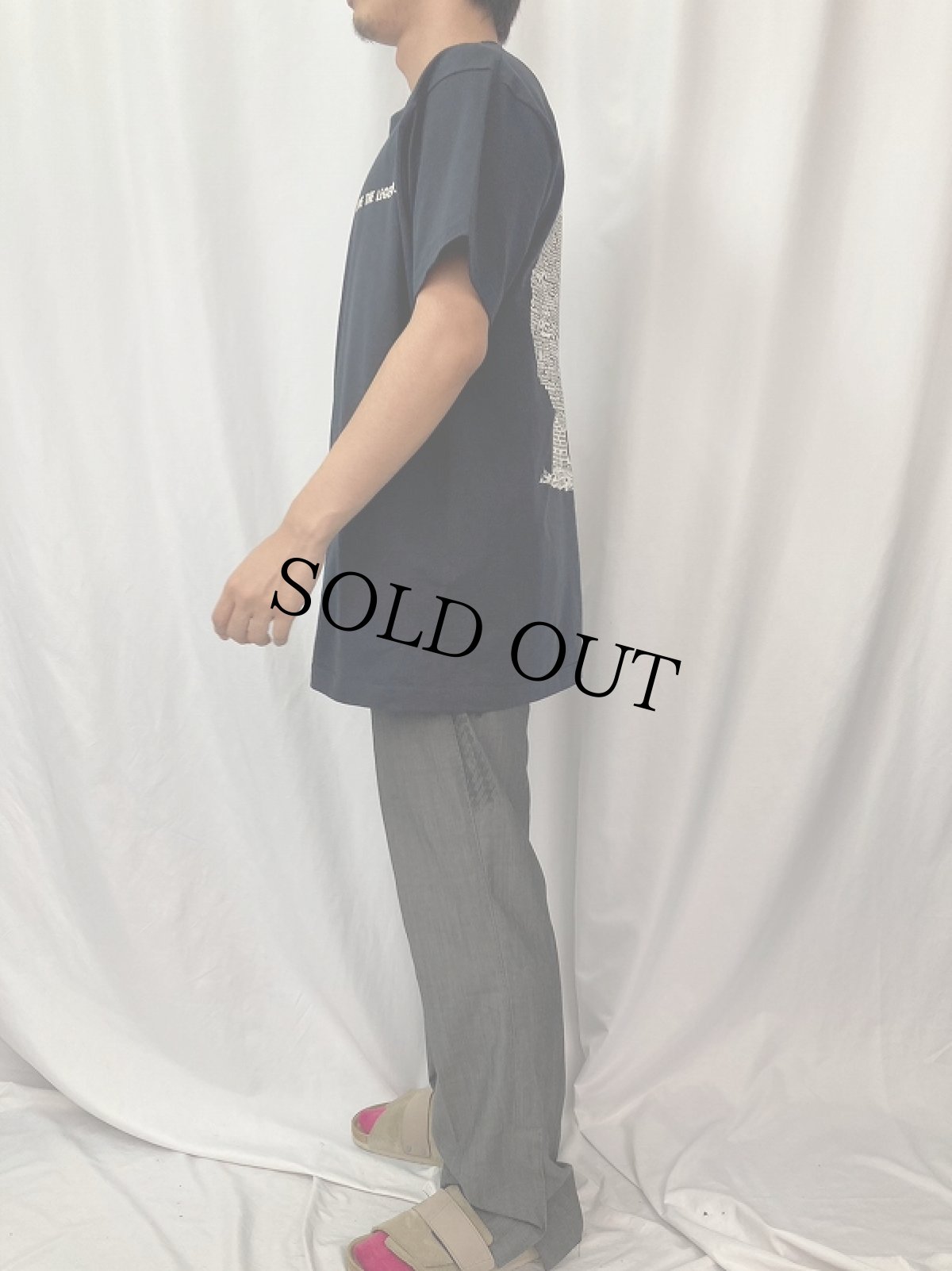 画像4: 90's Rock Histrees USA製 "FAMILY OF TREE ROCK'N ROLL" ロックバンドTシャツ XL (4)