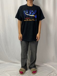 画像2: 90's MOTOROLA USA製 "CyberSURFR" 携帯電話企業Tシャツ XL (2)