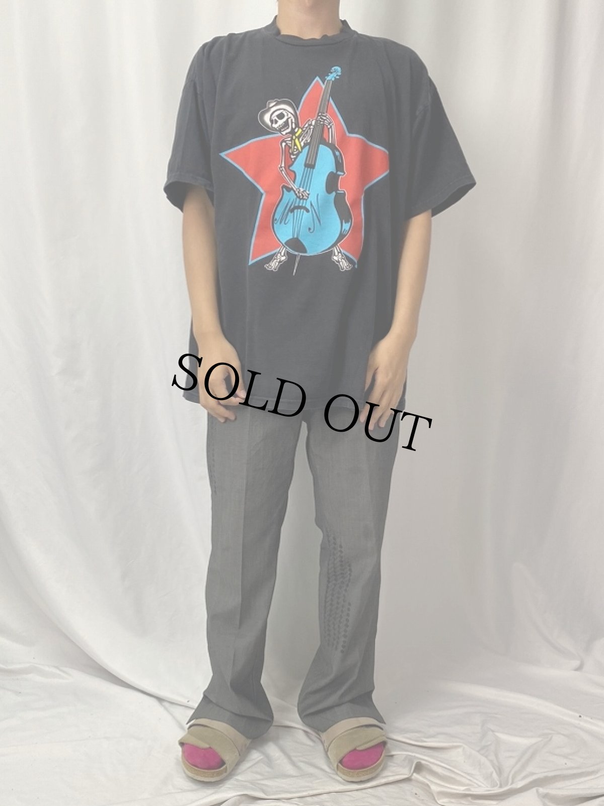 画像2: 90's MIKE NESS ギタリスト ツアーTシャツ (2)