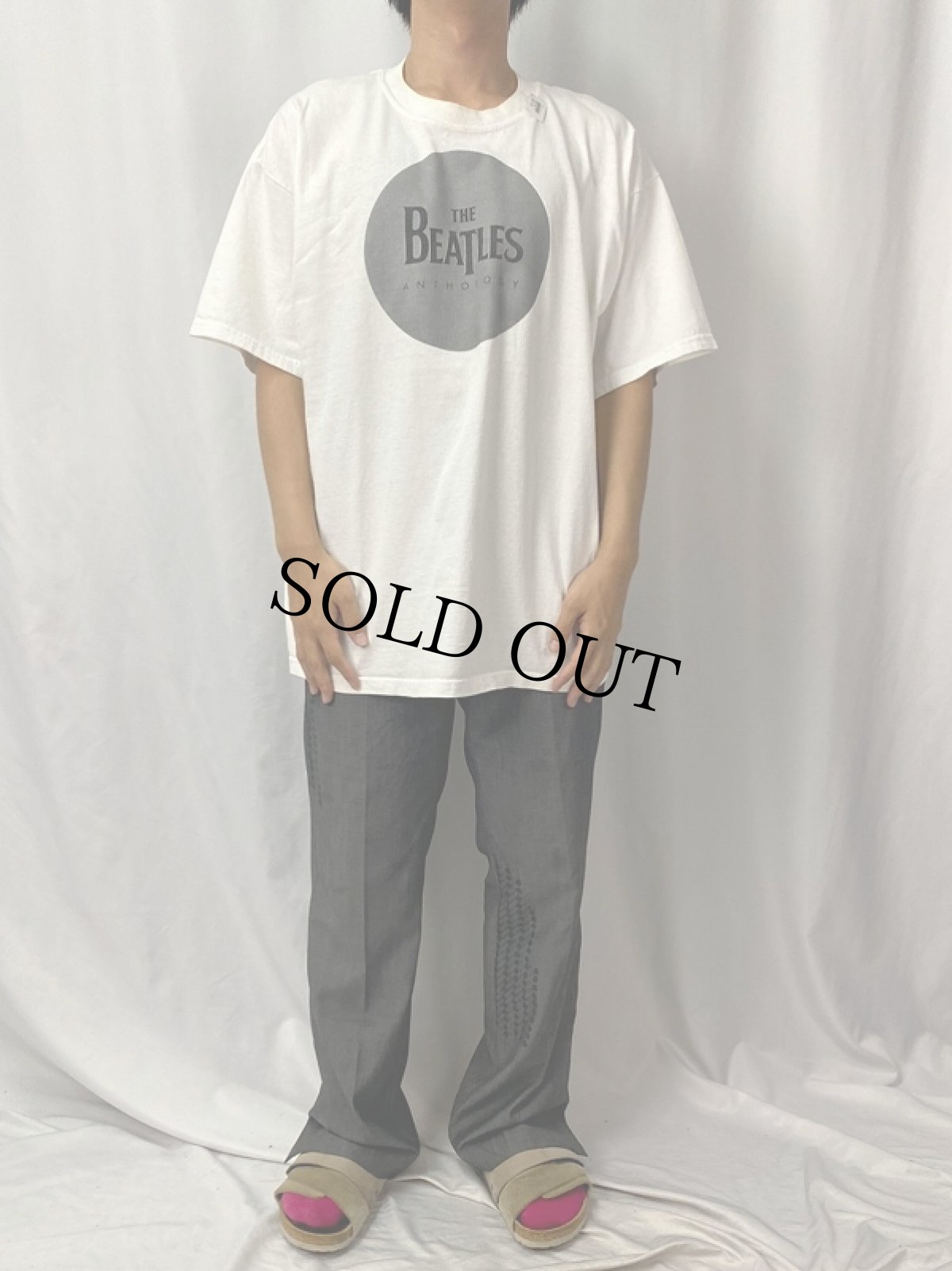 画像2: THE BEATLES ロックバンドTシャツ XL (2)