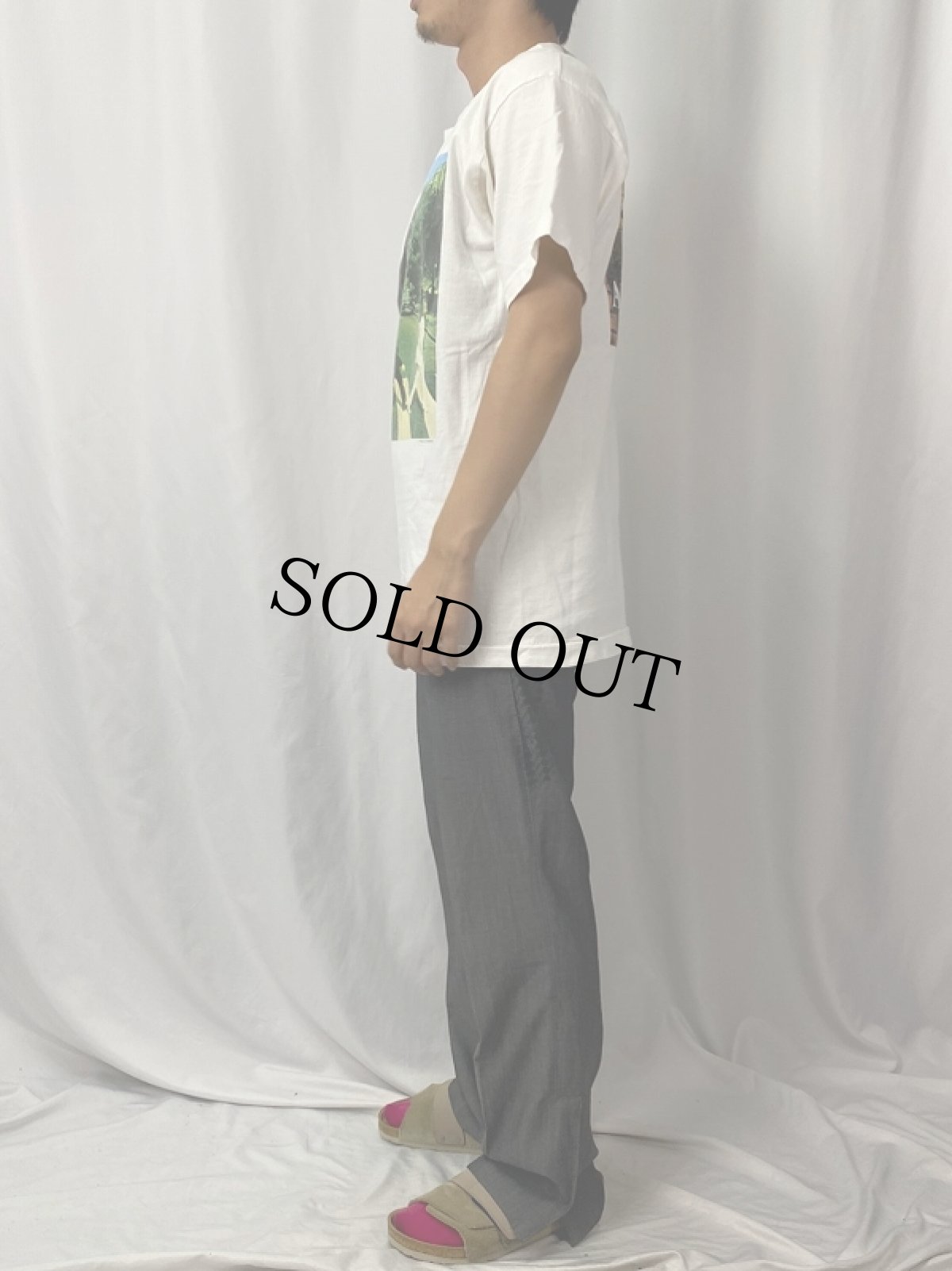 画像3: 90's THE BEATLES USA製 "ABBEY ROAD" ロックバンドアルバムTシャツ L (3)