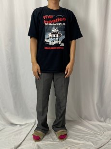 画像2: 90〜00's THE BEATLES "The Ed Sullivan Show" ロックバンドTシャツ L (2)