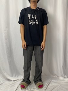 画像2: 90's THE BEATLES USA製 ロックバンドTシャツ XL (2)