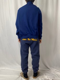 画像4: 70's adidas "CLUB adidas" フロッキープリント トラックジャケット NAVY (4)