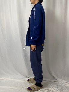 画像3: 70's adidas "CLUB adidas" フロッキープリント トラックジャケット NAVY (3)