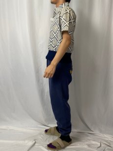 画像3: 70's ニット柄 プルオーバーシャツ (3)
