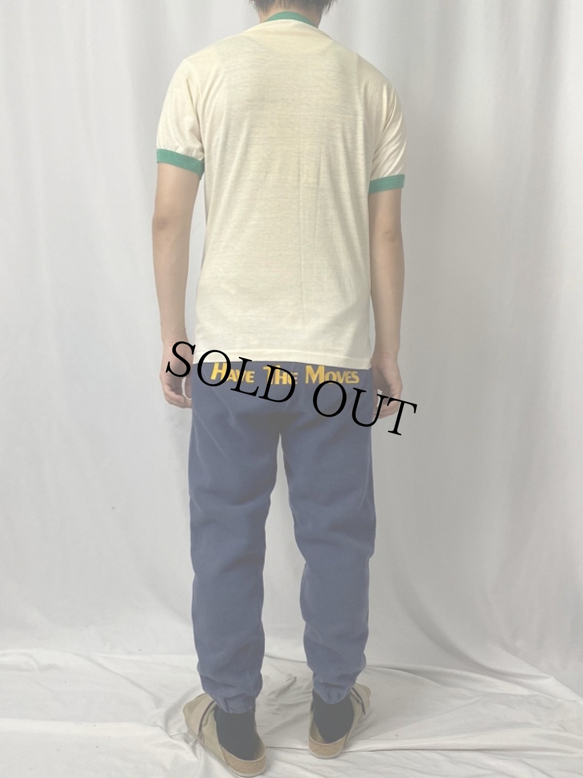 画像4: 70's USA製 "5STAR FROM YASHICA" カメラメーカーリンガーTシャツ L (4)