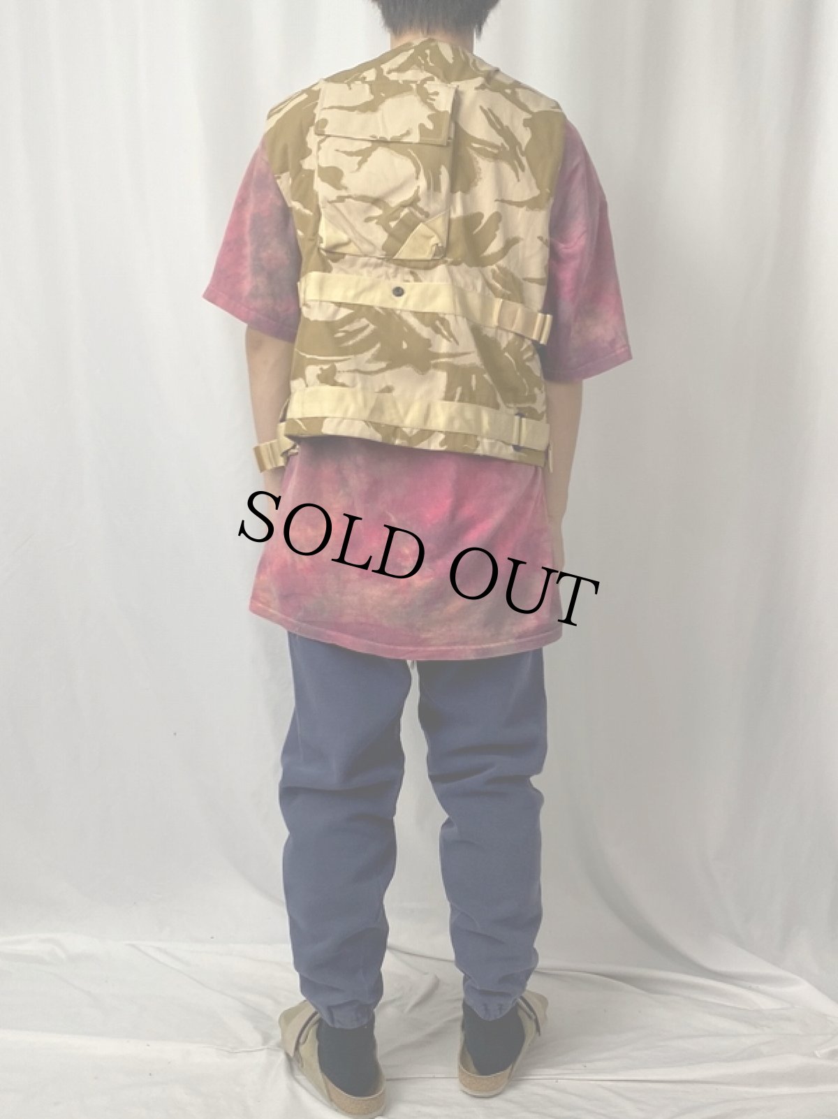 画像4: 90's イギリス軍 DPMデザートカモ アーマーベスト SIZE190/120 (4)