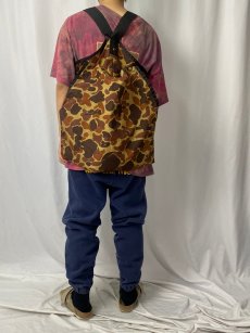 画像4: Cabela's ダックハンターカモ柄 ナイロンハンティングベスト M (4)