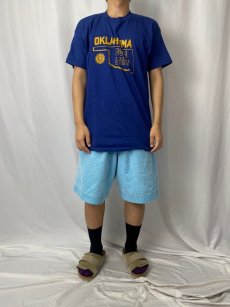 画像2: 【SALE】 60〜70's USA製 "OKLAHOMA BOY'S STATE" プリントTシャツ XL (2)