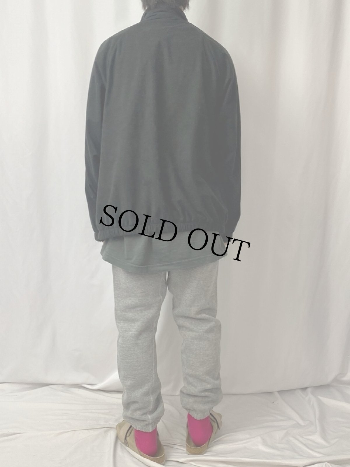 画像4: 70〜80's 切り替えデザイン ベロアジップジャージ SIZE3 (4)