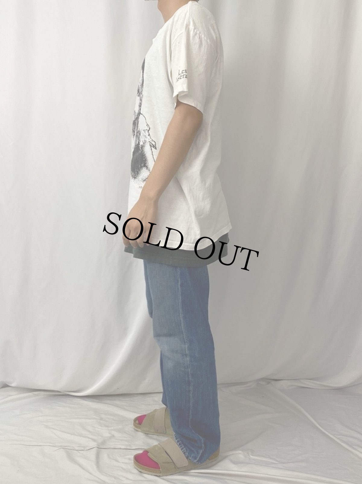 画像3: 90's USA製 Les Miserables ミュージカルプリントTシャツ L (3)