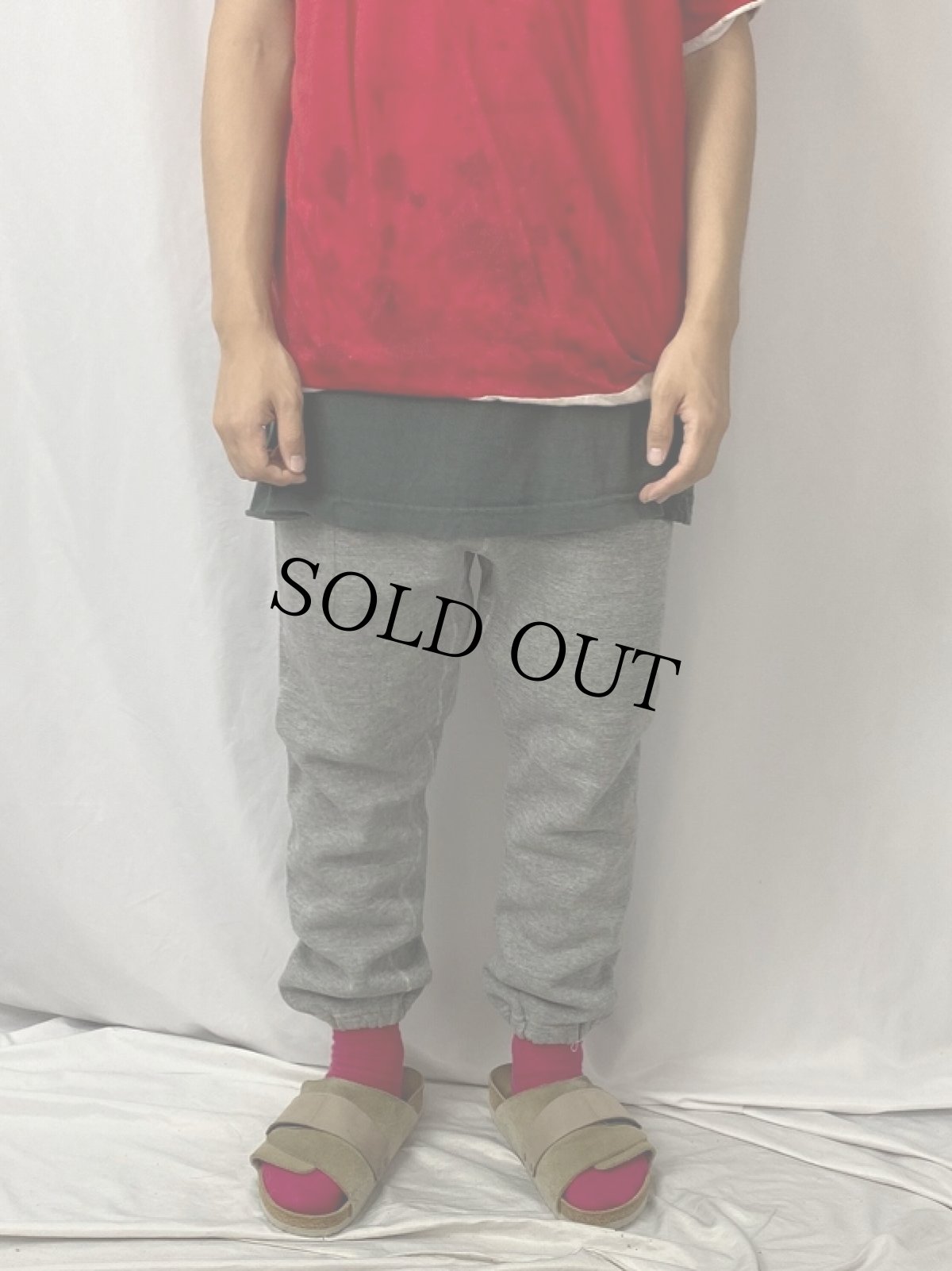 画像2: 60〜70's スウェットパンツ W33-42 (2)