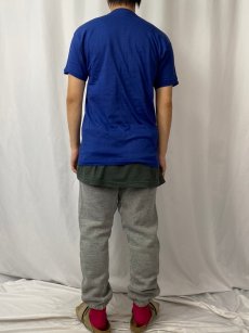 画像5: 60's Champion C中ランタグ "OKLAHOMA BOYS STATE" フロッキープリントTシャツ DEADSTOCK L (5)