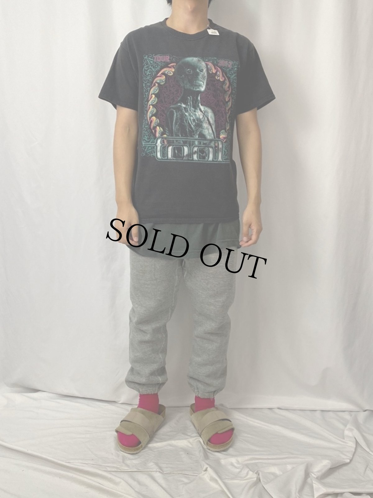 画像2: 2012 TOOL ロックバンドツアーTシャツ M (2)