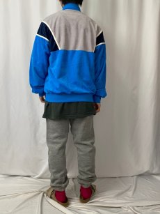 画像4: 70〜80's Le coq sportif 切り替えデザイン ベロアジップジャージ (4)