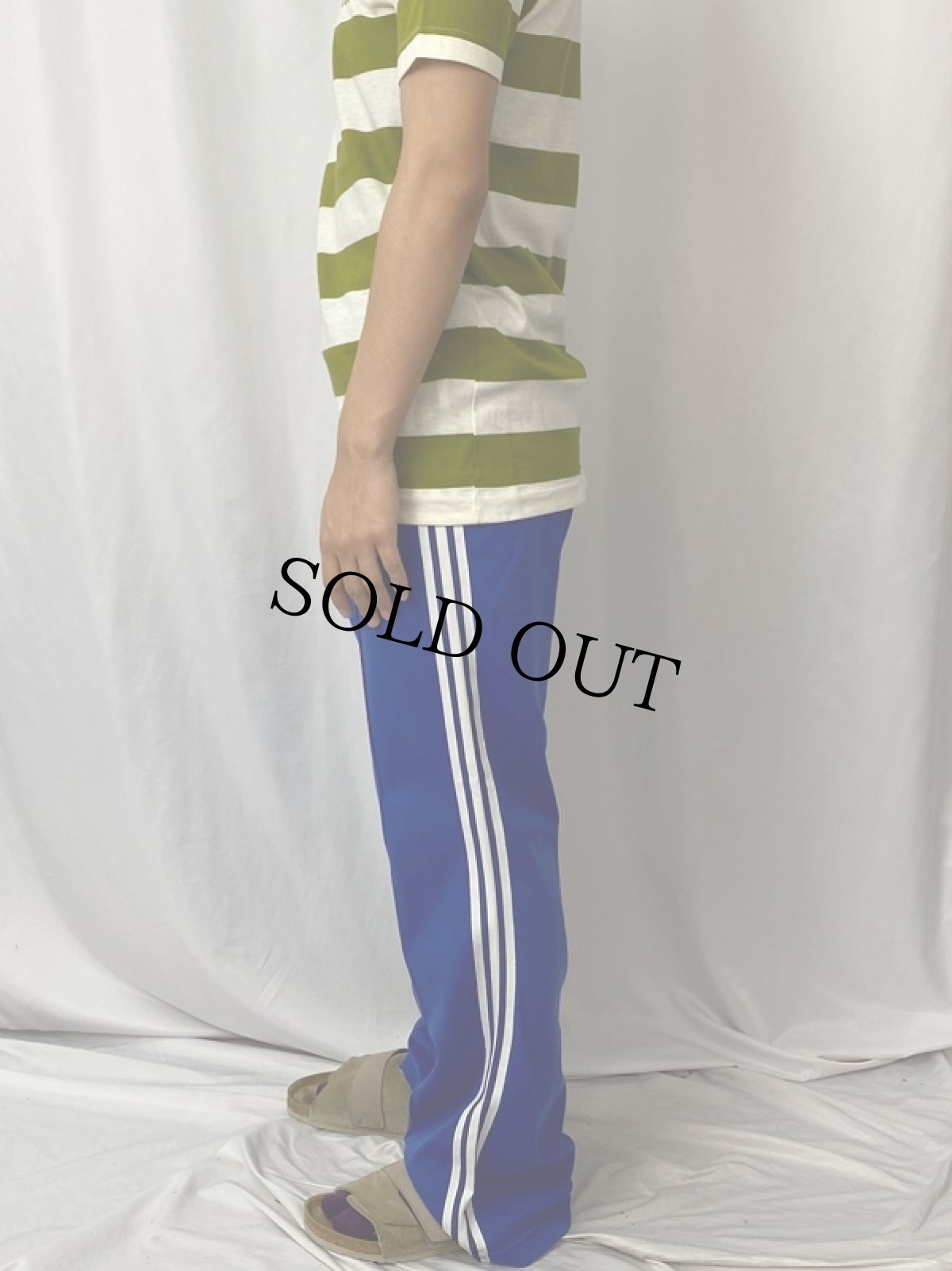 画像3: 80's adidas TAIWAN製 トラックパンツ W35-48 (3)