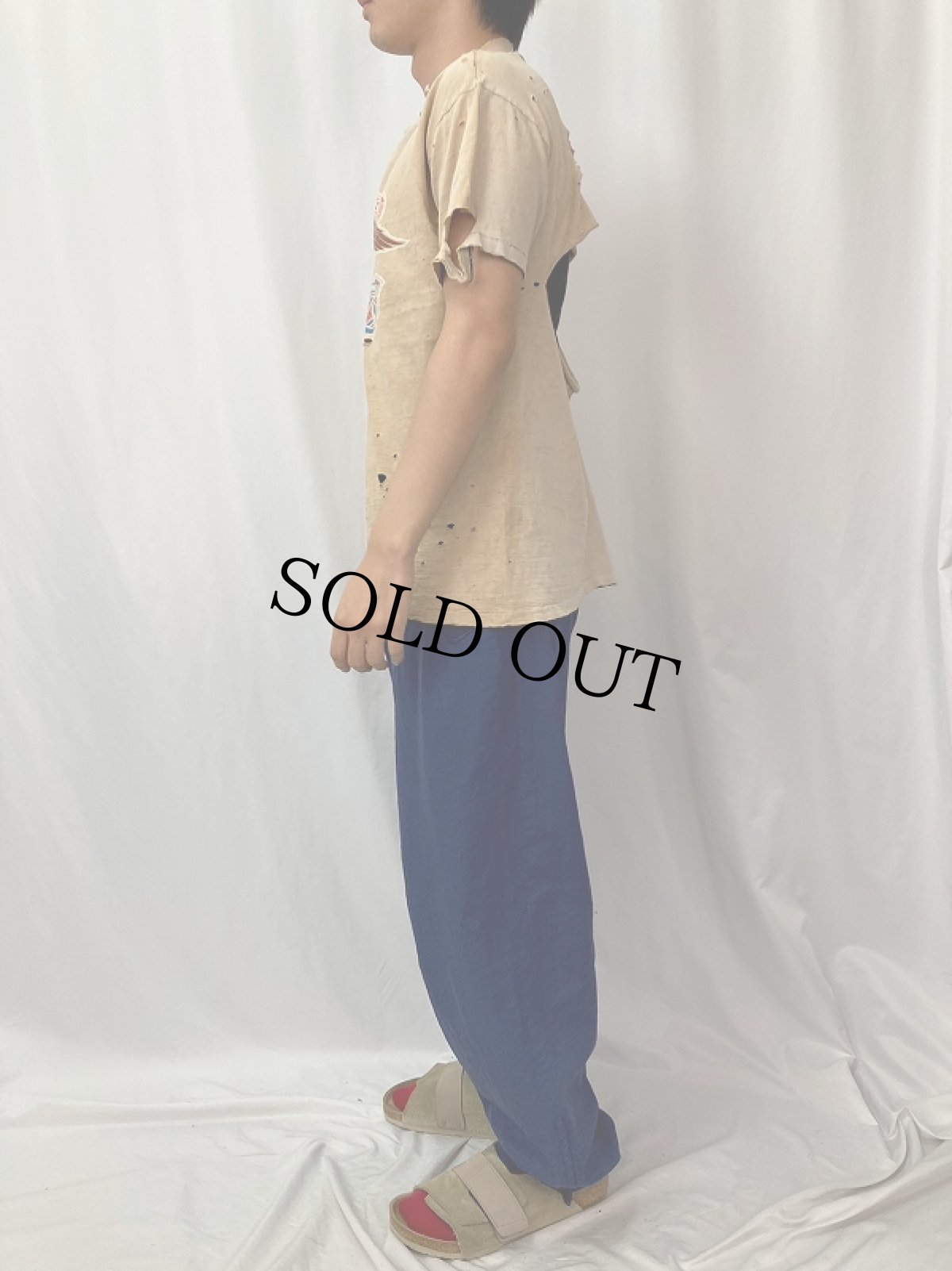 画像3: 70〜80's HARLEY-DAVIDSON USA製 イーグルプリントTシャツ L (3)