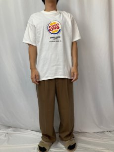 画像2: 2000's "PORNO KING" ハンバーガーショップ パロディTシャツ (2)