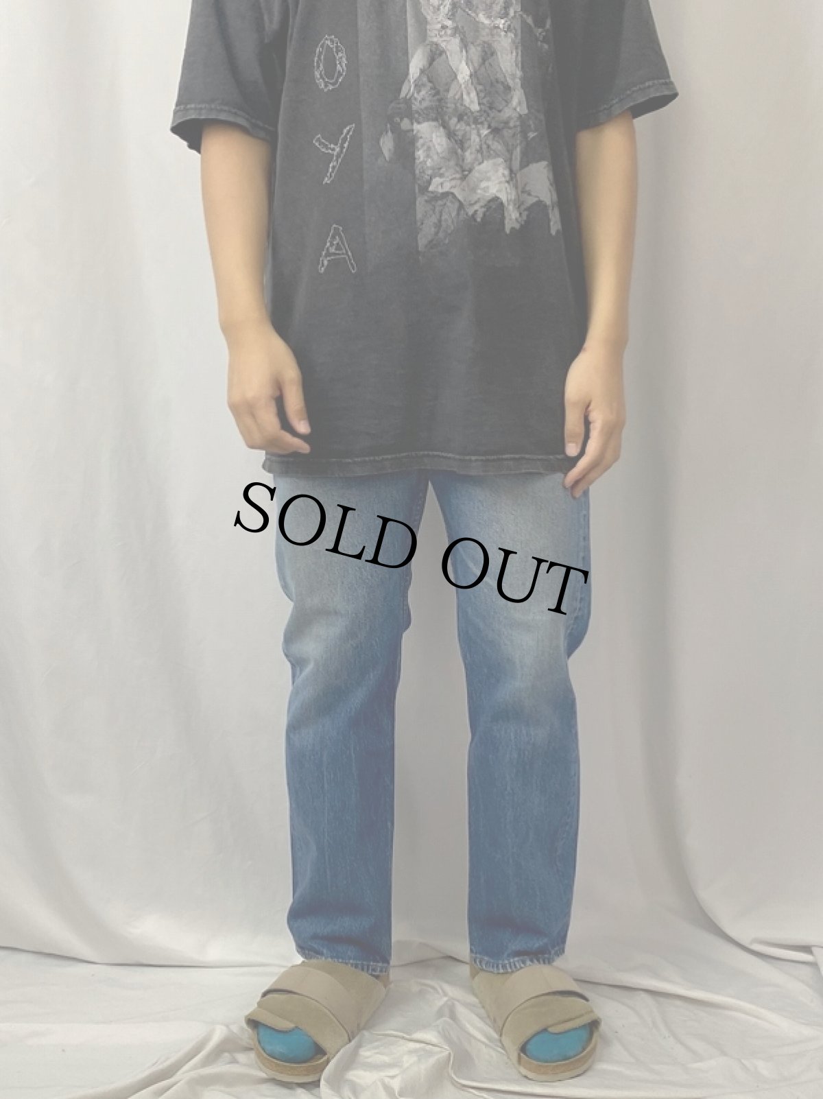 画像2: 80's Levi's 501 USA製 デニムパンツ W30 (2)