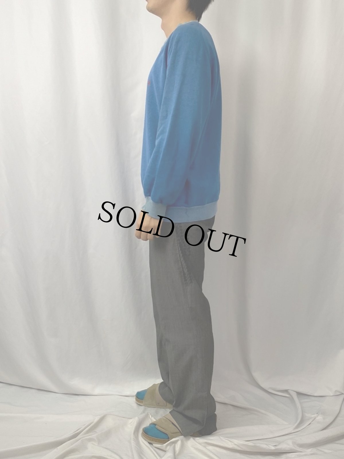 画像3: 90's〜 POLO Ralh Lauren ロゴ刺繍 スウェット (3)