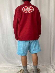 画像4: 70〜80's RIVERSIDE USA製 "Dr Pepper" 炭酸飲料メーカー ワークジャケット L (4)