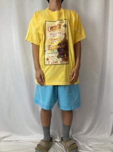 画像2: 90's THE BEATLES "Sgt. Pepper's Lonely Hearts Club Band" タイダイ ロックバンドアルバムTシャツ L (2)