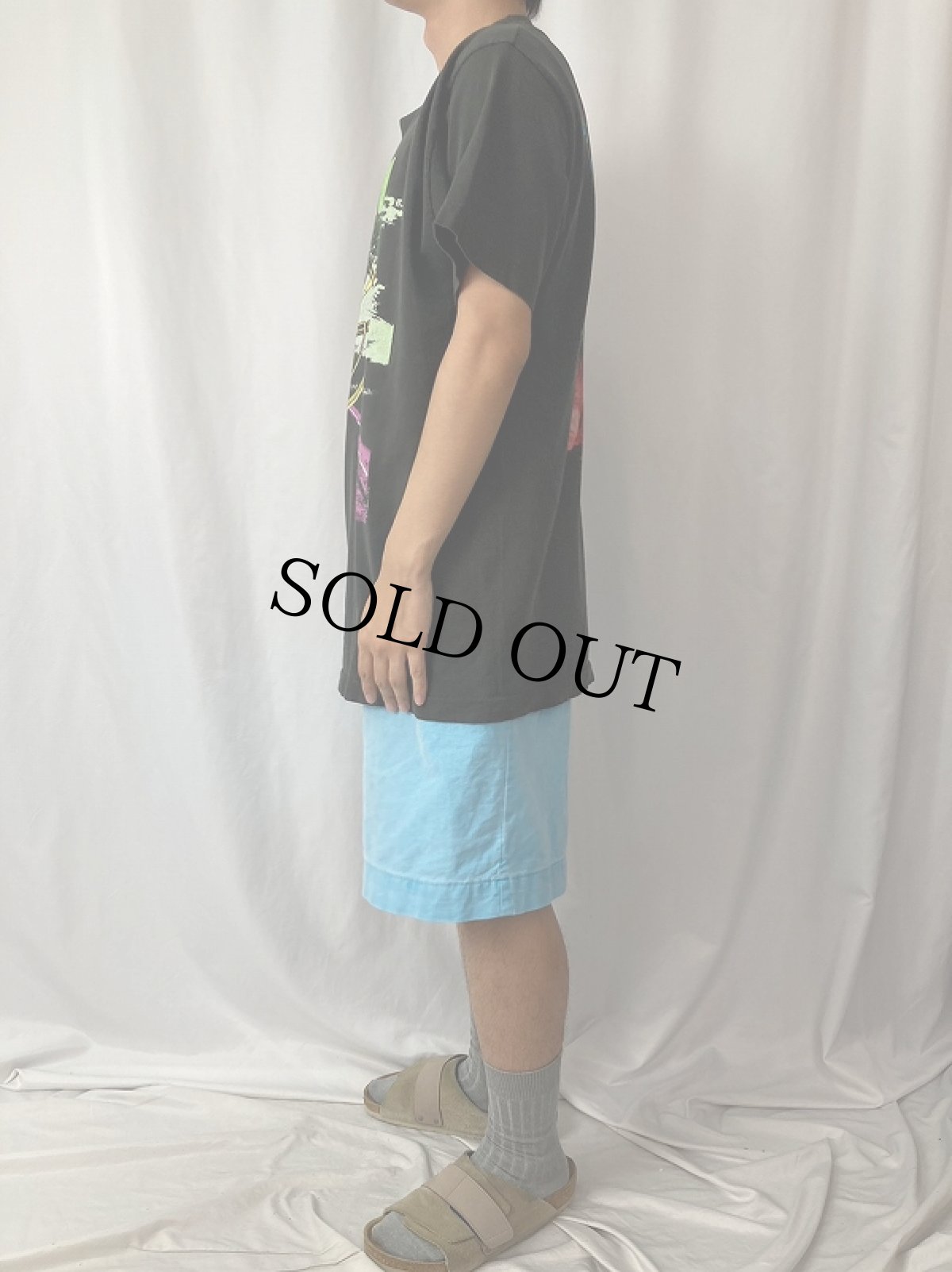 画像3: 1991 Drivin N Cryin "FLY ME COURAGEOUS WORLD TOUR 1991" ロックバンドツアーTシャツ XL (3)