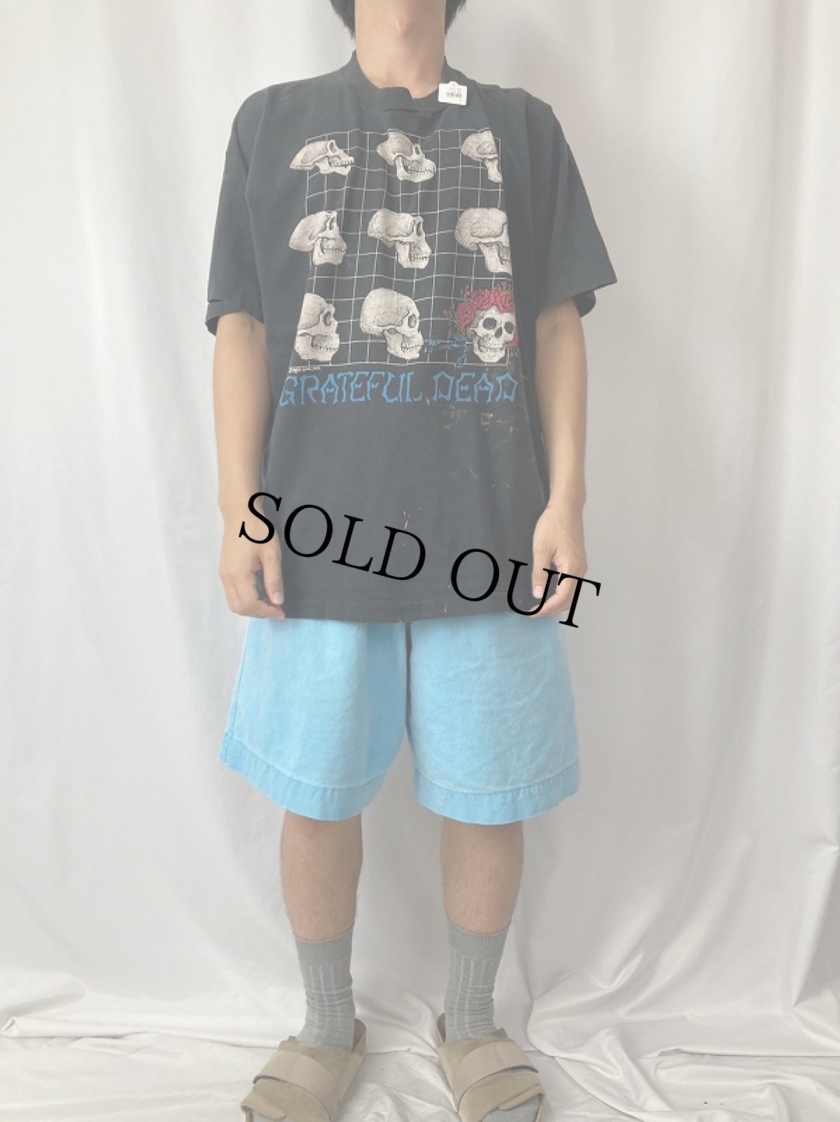 画像2: 90's GRATEFUL DEAD "What a Long Strange Trip It's Been" ロックバンドアルバムTシャツ (2)