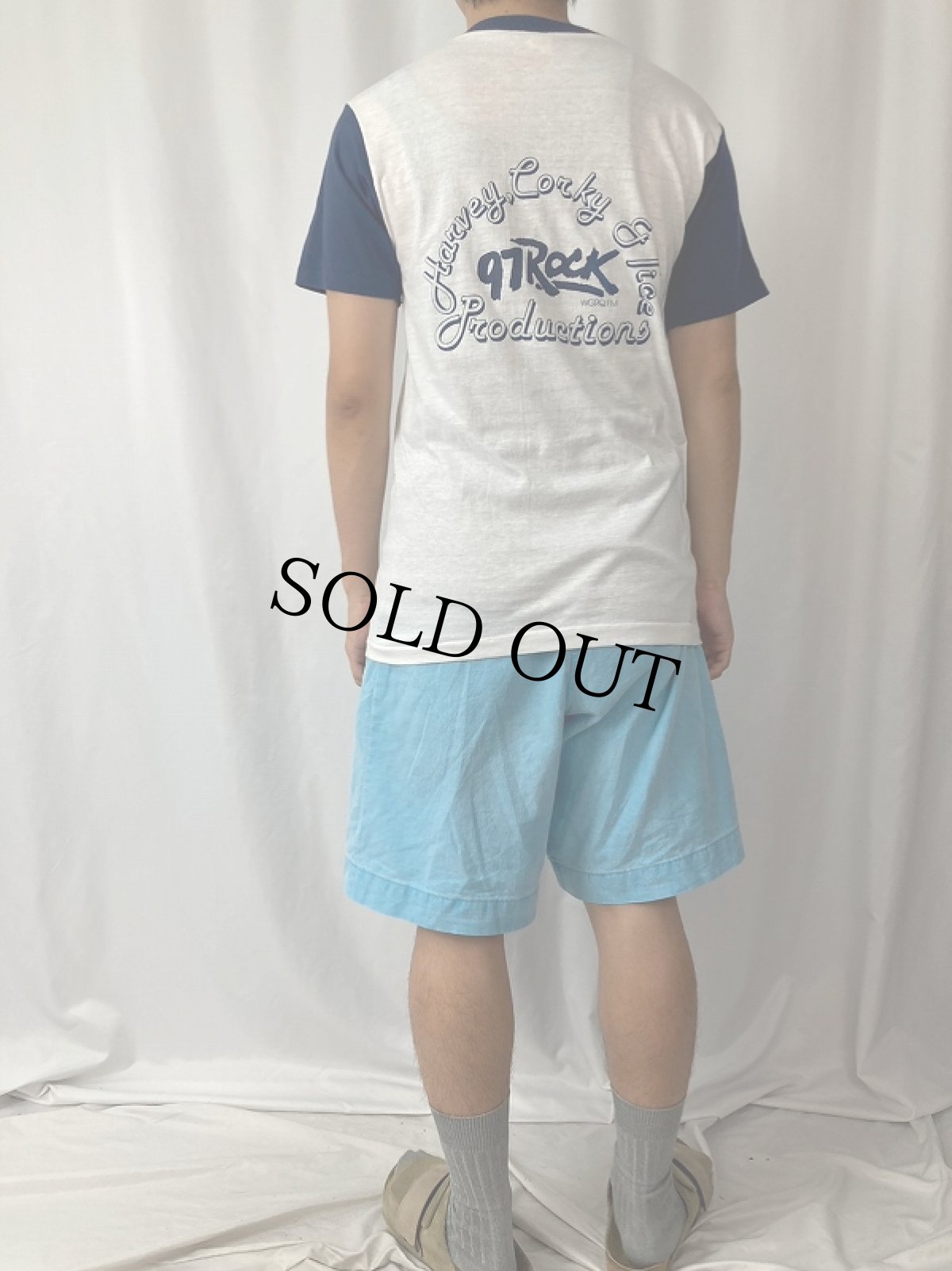 画像4: 80's VAN HALEN USA製 "Buffalo,N.Y." ハードロックバンド プリントTシャツ M (4)