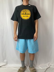 画像2: 90's SUN STUDIO USA製 ロゴプリントTシャツ L (2)